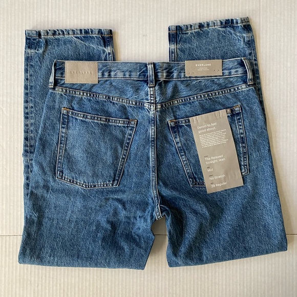 NWT Everlane The Relaxed Straight Organic Jean size 29 - Picture 2 of 16